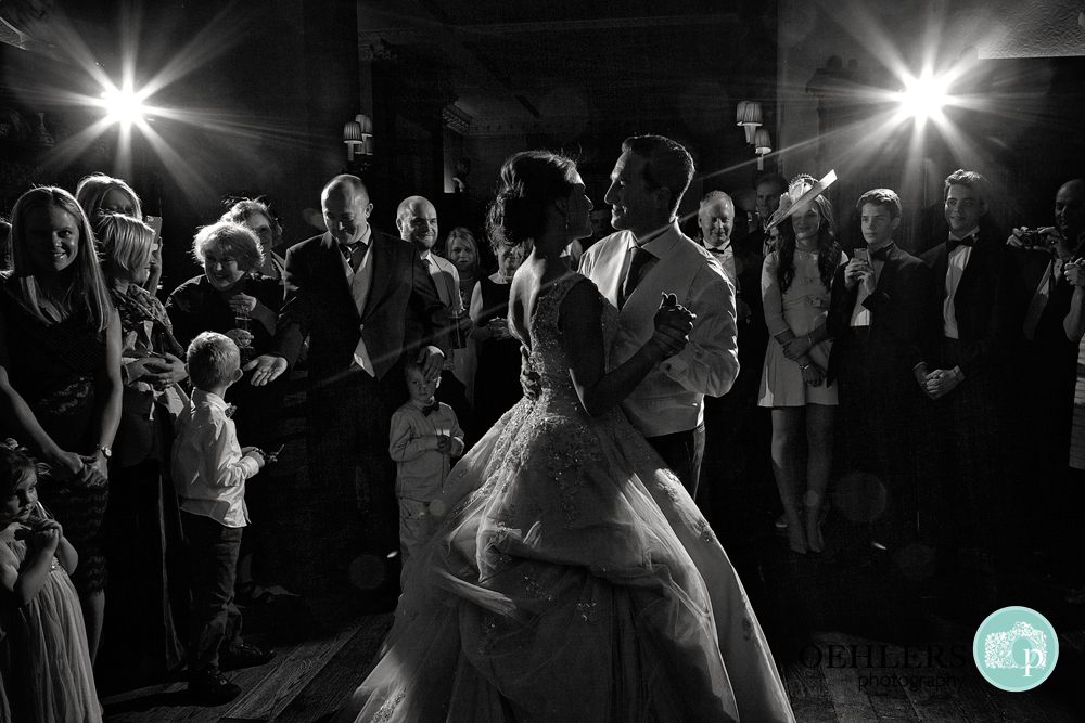First dance in Black and White