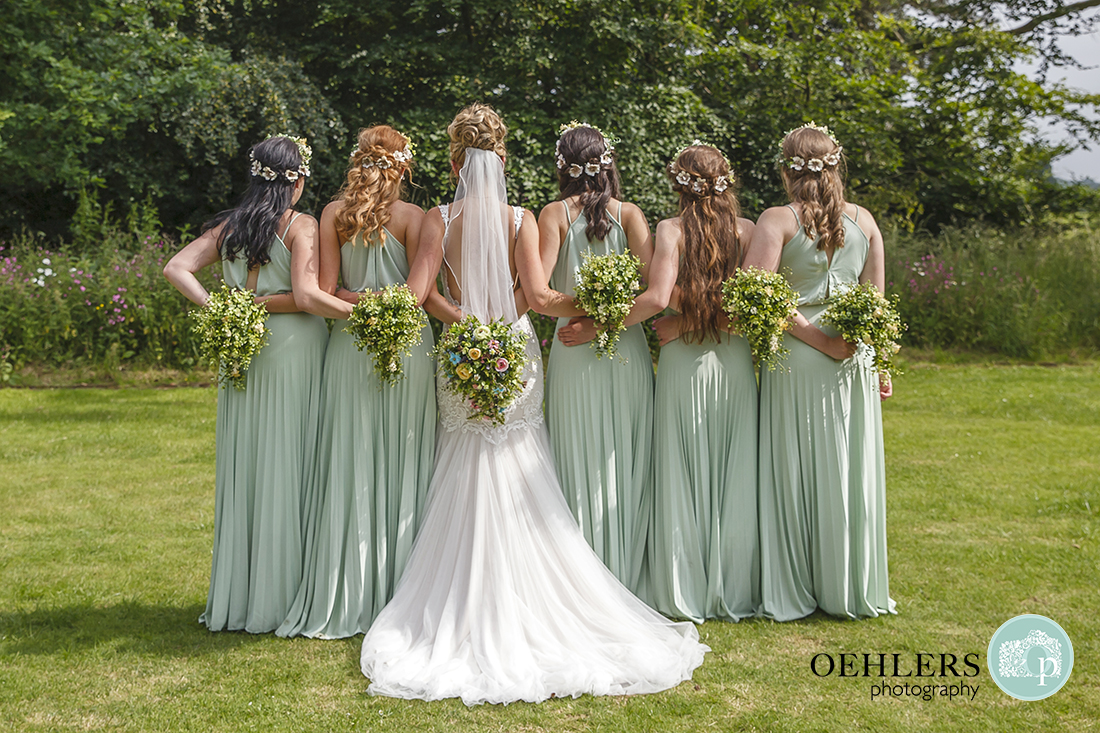 Beautiful image of Bride and Bridesmaids