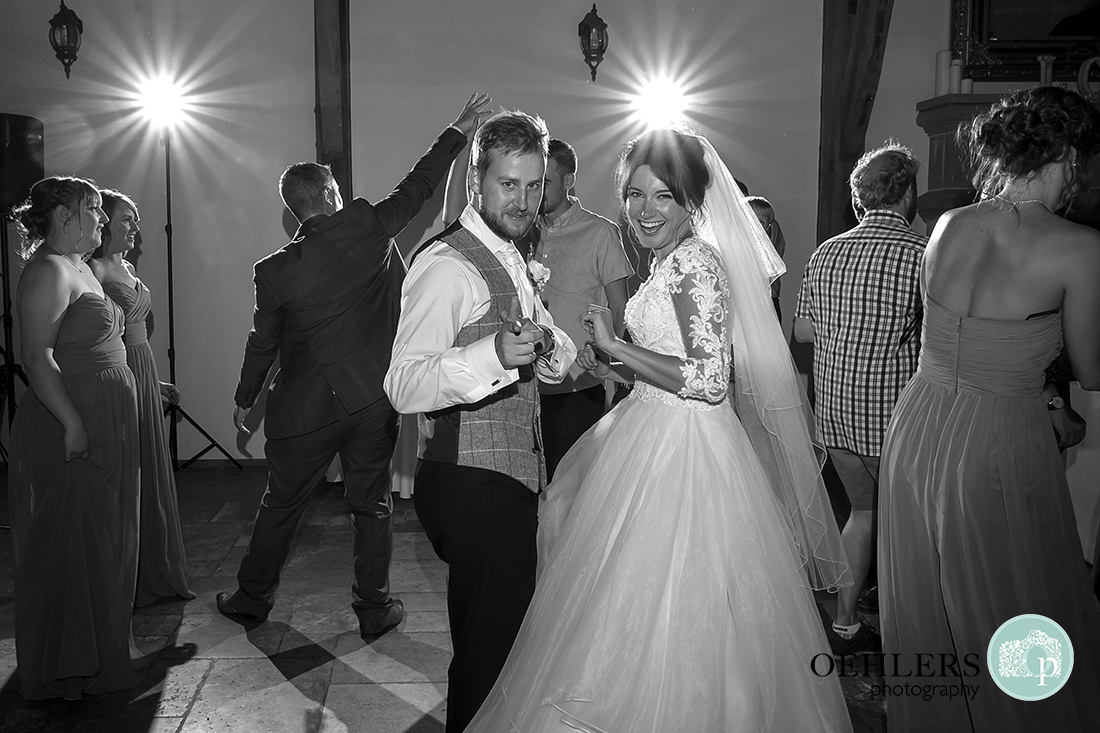 Swancar Farm Wedding Photography-Bride and Groom on the dance floor