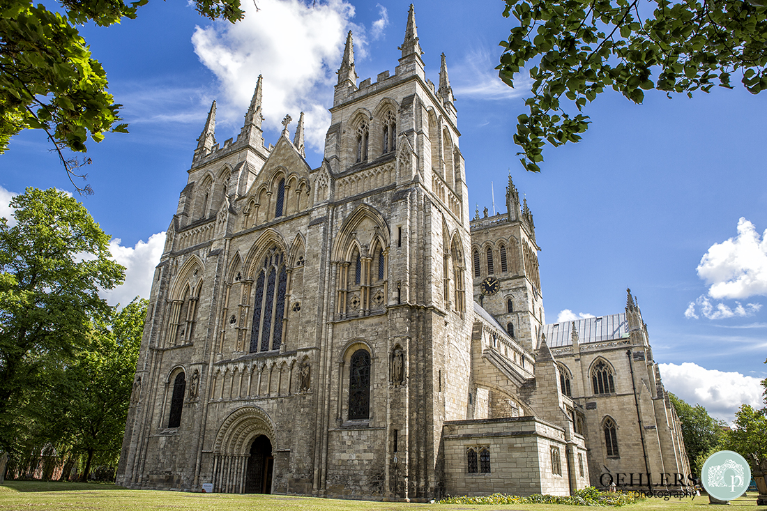 Wedding ceremony venue, Selby Abbey in Yorkshire.