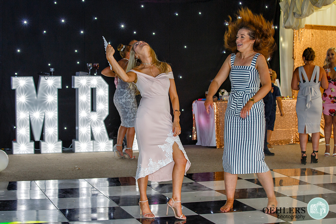 Guests dancing on the dance floor